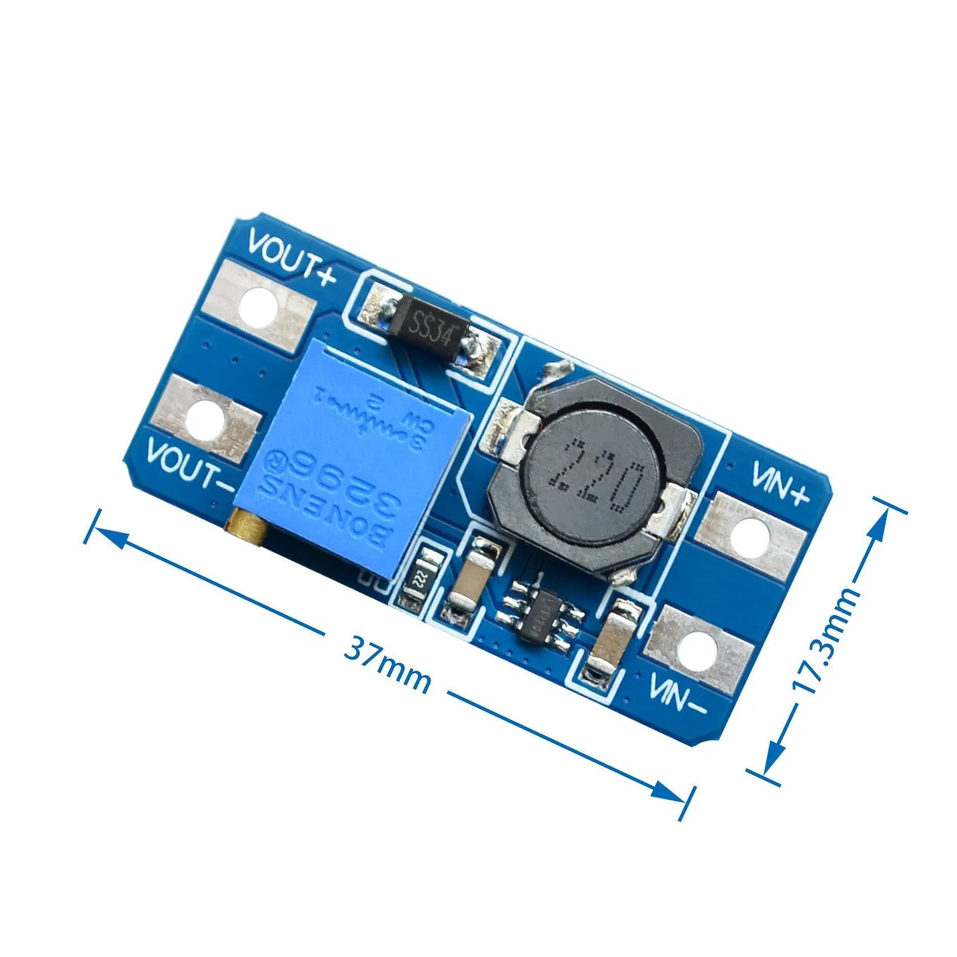 Módulo MT3608 - Conjunto de 5 peças