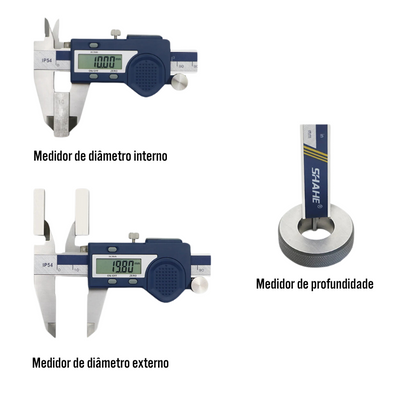 Paquímetro Digital SHAHE - 150 mm