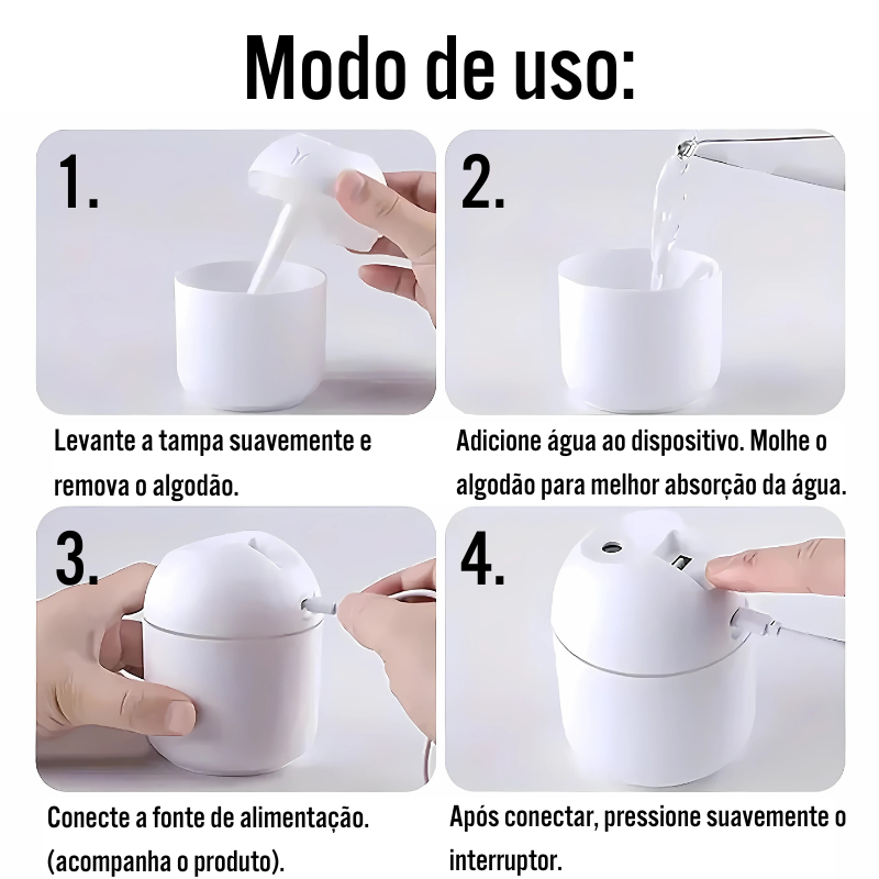 Vaporizador automático - Aromaterapia